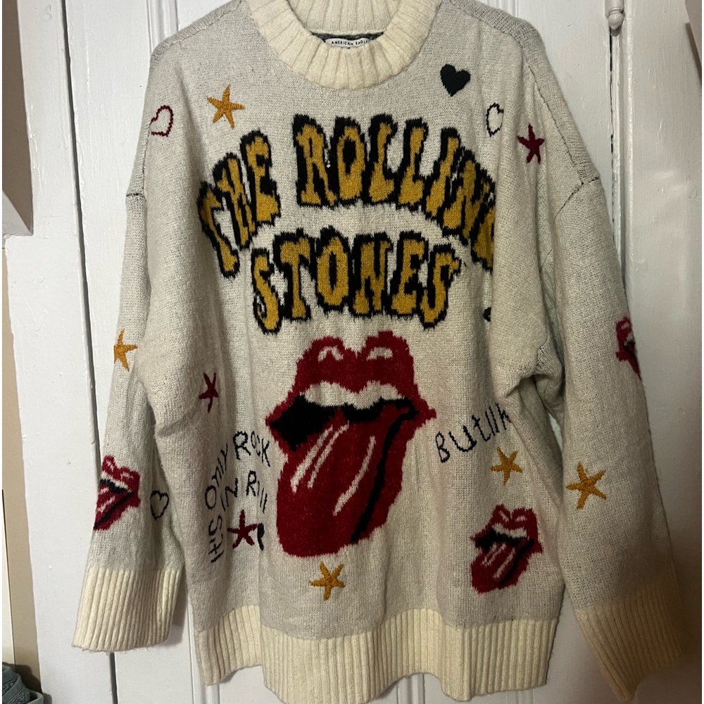 NWT AMERICAN EAGLE Rolling Stones Sweater